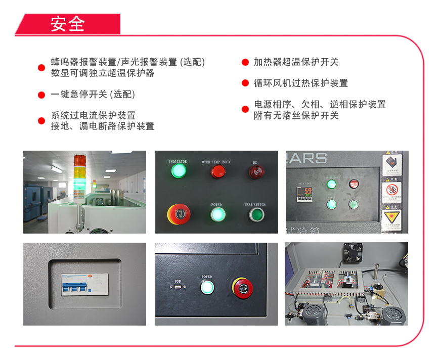 充氮烘箱 ANO-640A安全性